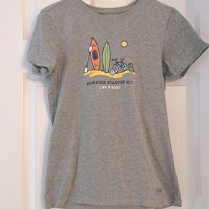 Life is Good Crusher Tee